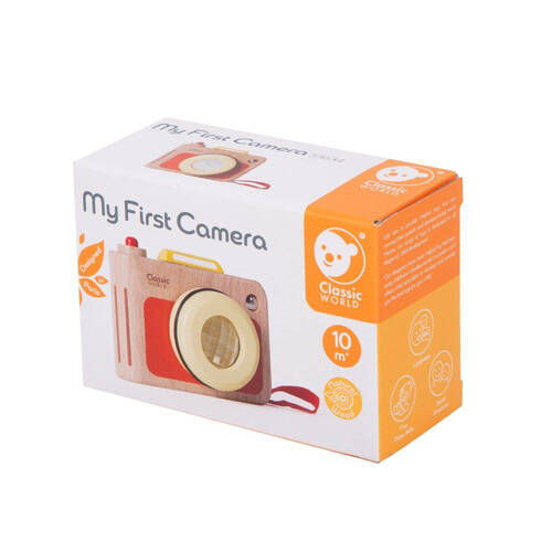 Classic World My First Camera Children's Wooden Play Toy 10M+