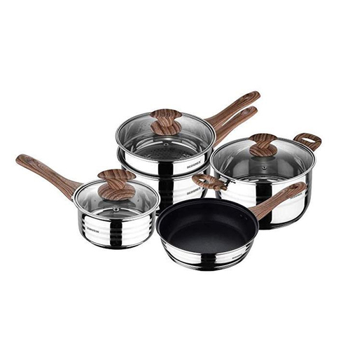 4pc  Bergner Granito Non-Stick Aluminium Pan Cookware Set