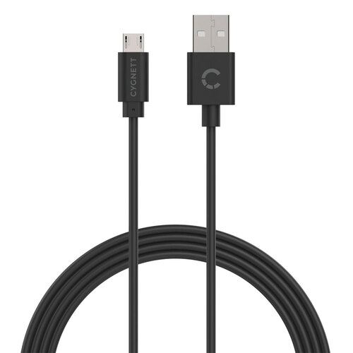 Cygnett Essentials Micro USB to USB-A Cable 1M – Black