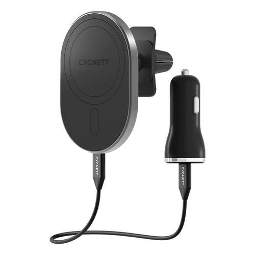 Cygnett Maghold Gen 2 Magnetic Vent Holder/Wireless Charger For iPhone 12