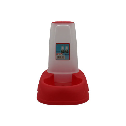 Showmaster 2 In 1 Pet Auto Feeder/Drinker Tower 1.5L Assorted Colours