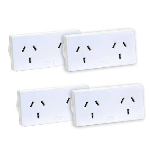 2x 2 PACK DOUBLE ADAPTOR HPMSIDE BY SIDE / RIGHT& LEFT 2PK
