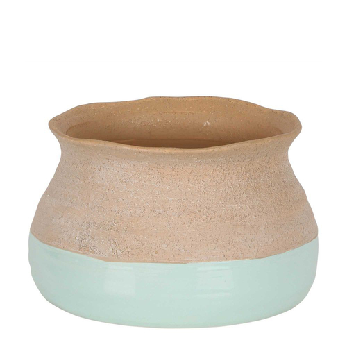 Belle Anka Ceramic Flower Pot/Planter Large 20cm Home Decor - Soft Sage