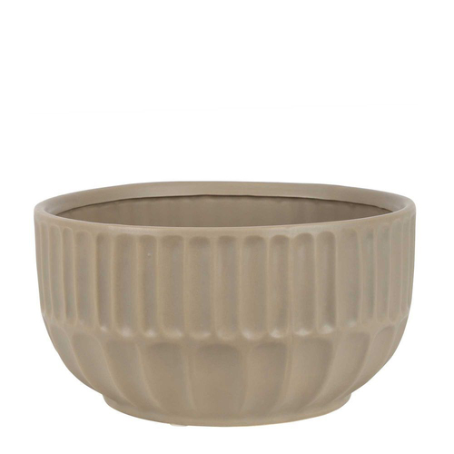 Belle Kartun Ceramic Bowl 25.5cm Kitchen Serveware - Dove Grey