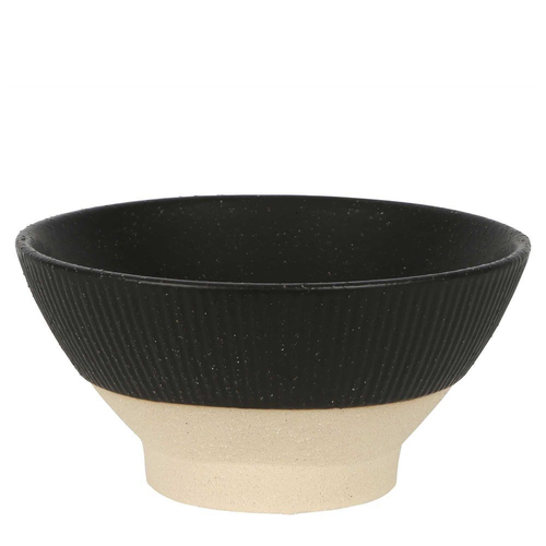 Belle Cartez Ceramic Bowl Large 30.5cm Kitchen Serveware - Black