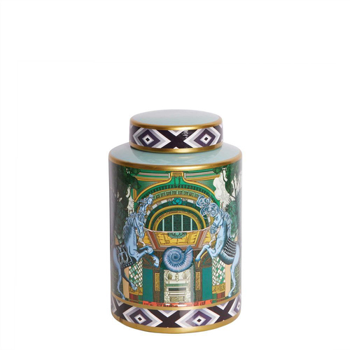 Belle Akira Porcelain Jar Small DECORATOR - CLOCHES & JARS