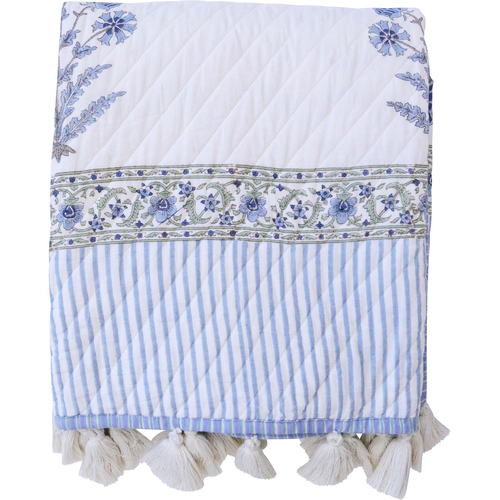 LVD Cotton Throw Blanket Sofa Decor 130x150cm - Layla 