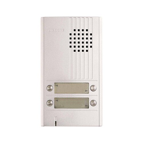 4 CALL SURFACE MOUNT - SILVER EXTERNAL DOOR STATION AIPHONE