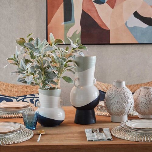 Belle Freya Ceramic Flower Vase Home/Room Decor Large 38.5cm