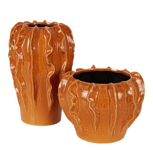Belle Ursula Flower Pot/Planter Tall 29cm Home Decor - Spice