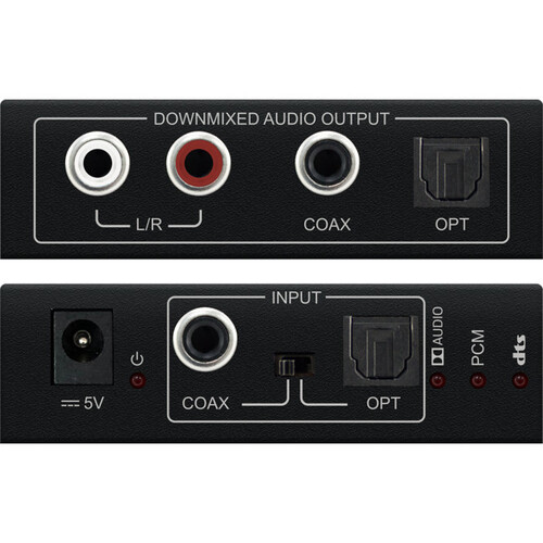 DIGITAL AUDIO CONVERTOR WITH DOLBY DOWN MIXING