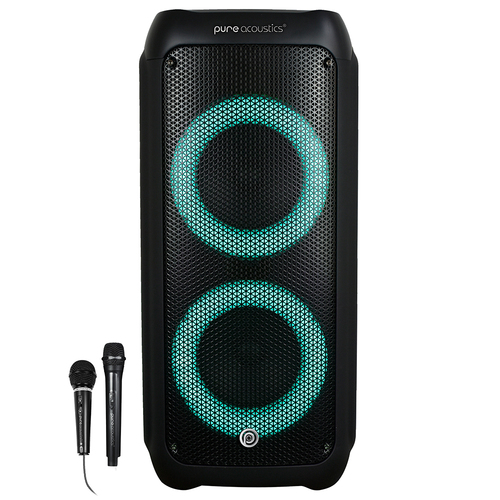 Pure Acoustics Dancer X650 PA Bluetooth Speaker/USB/FM Radio/Wireless Mic