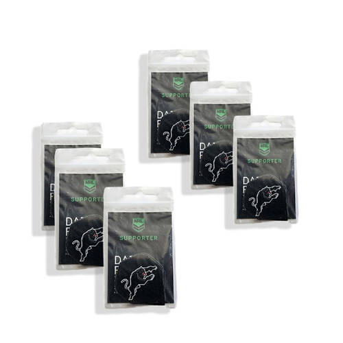 6x 3pc NRL Dart Flights Penrith Panthers Team Design Metronic Pack England Made