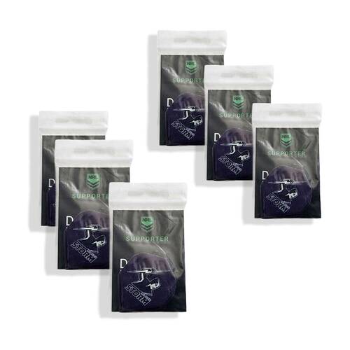 6x 3pc NRL Dart Flights Melbourne Storm Team Design Metronic Pack England Made