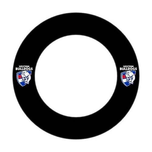 AFL Western Dartboard Surround Bulldogs Team Design Universal Fit 