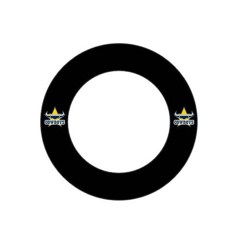 NRL Cowboys Dartboard Surround North QLD Team Design Universal Fit
