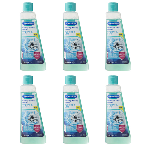 6PK Dr Beckmann Washing Machine Cleaner Laundry Detergent 250ml
