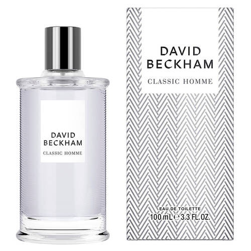 David Beckham Classic Homme (New Size) EDT Eau De Toilette Spray For Men 100ml
