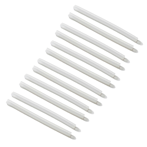 6x 2pc A Little Lovely Company 12.5cm Straw For Drink Cup - Clear