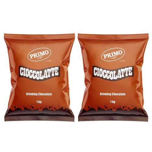 2PK Primo Caffe 1KG Original Cioccolatte Drinking Chocolate Powder