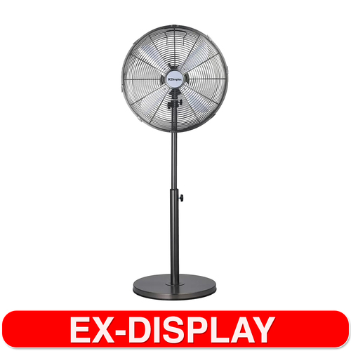 Dimplex High Velocity 40cm Oscillating Pedestal Fan - Gunmetal
