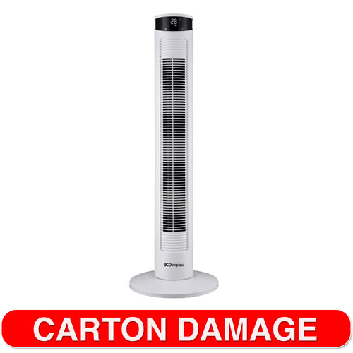 Dimplex 91cm 45W 3 Speed Cooling Tower Fan w/ Remote White - Online | KG  Electronic