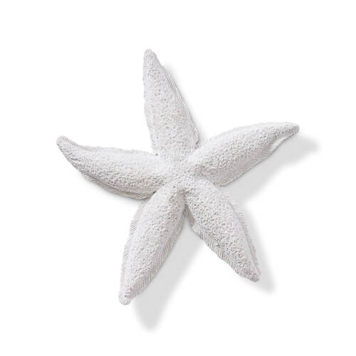E Style Starfish Royal Sculpture Tabletop Home Decor 20cm White