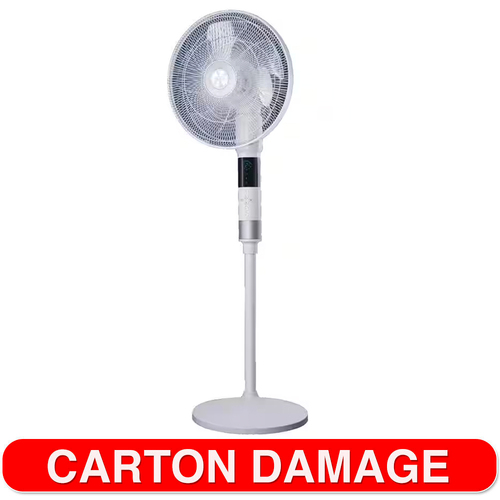 Delonghi 360 Dgree Oscillating Pedestal Fan White