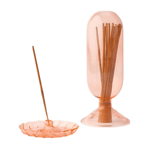 50pc Pilbeam Living Klein Cloche Incense Sticks/Holder Peony Fragrance 19cm