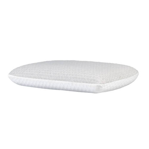 Cannigvale Deluxe Dual Comfort Memory Foam Pillow - White/Grey