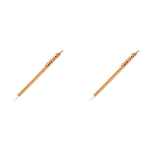 2PK Delfonics Wooden Ballpoint Pen Office/School Writing Ballpen Natural
