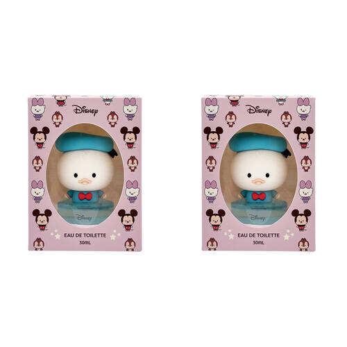 2PK Disney Donald Duck Fragrance Perfume Spray Eau De Toilette 30ml 