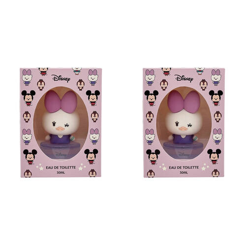 2PK Disney Daisey Duck Fragrance Perfume Spray Eau De Toilette 30ml