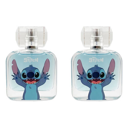 2PK Disney Stitch Cartoon Fragrance Perfume Eau de Toilette Kids/Children 50ml