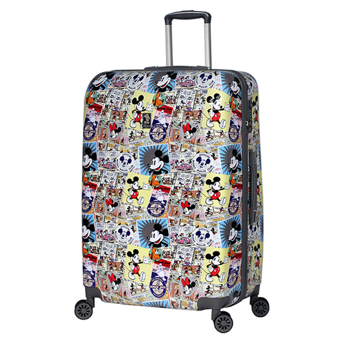 Disney Comic Pc 28" Checked Trolley Travel Suitcase Luggage
