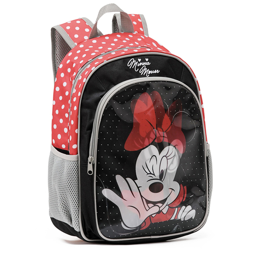 Disney Minnie Mouse 38cm Hologram Backpack Kids Bag - Red