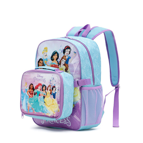 Disney Princess Kids/Childrens Backpack With Cooler Bag