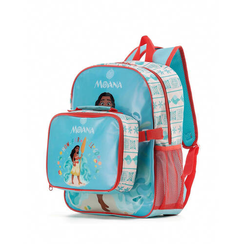 Disney Moana 15 in Backpack w/ Insulated Lunch Bag Kids/Children 3y+