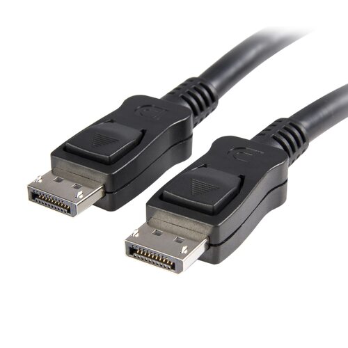 Star Tech 1m DisplayPort 1.2 Cable w/ Latches - DP to DP Cable 4k x 2k