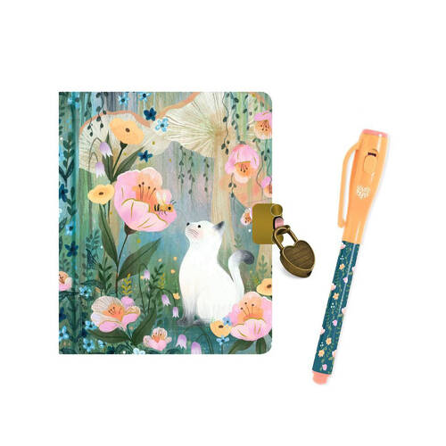 Djeco Kendra Little Secret Notebook w/ Magic Pen Stationery 8y+