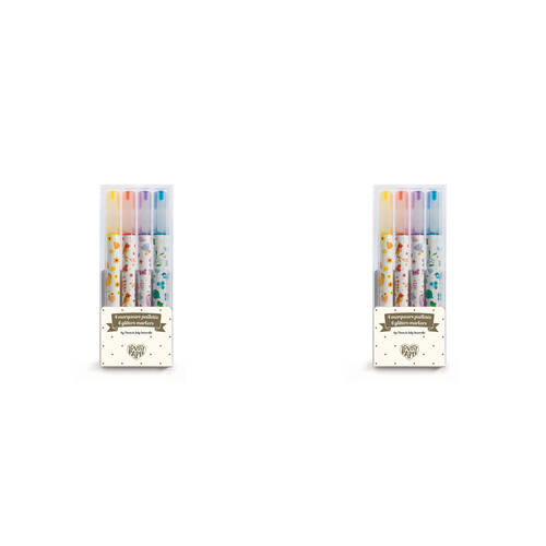 8pc Djeco Tinou Glitter Colourful Ink Markers Kids/Children 3y+