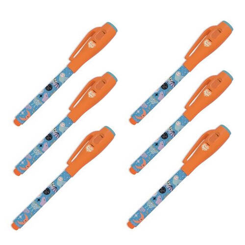 6PK Djeco Camille Magic Pen w/ Invisible Ink Stationery 3y+