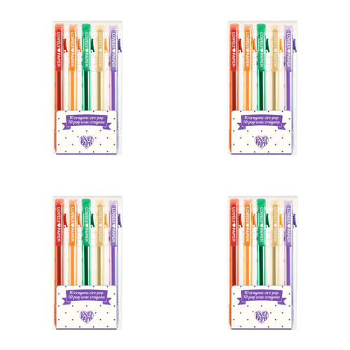 20pc Djeco Pop Crayons Creative Fun Art Tools Kids/Children 5y+