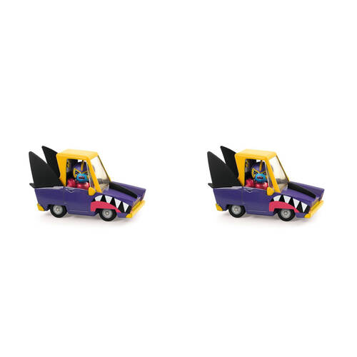 2PK Djeco SharkN'Go Crazy Motors 4x8cm Kids Play Toy 3y+