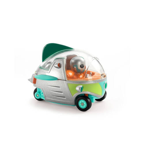 Djeco Visitor X Crazy Motors w/ Figure Kids Vehicle Toy 3y+
