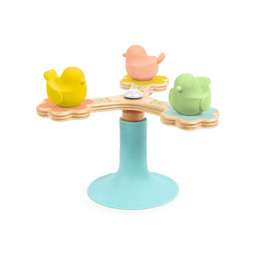 Djeco BabySpini Wooden Rotating Activity Kids/Children 11cm Play Toy 12m+