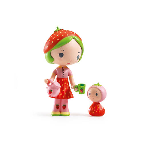 Djeco Berry & Lila Tinyly Figurines 10x12cm Kids Play Toy 4y+