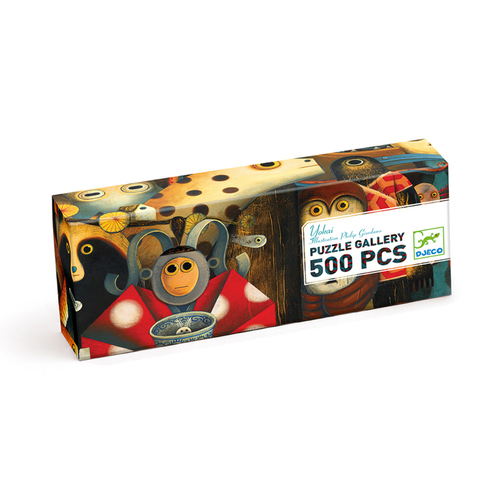 500pc Djeco Yokai Gallery Jigsaw Puzzle Kids Game 8y+