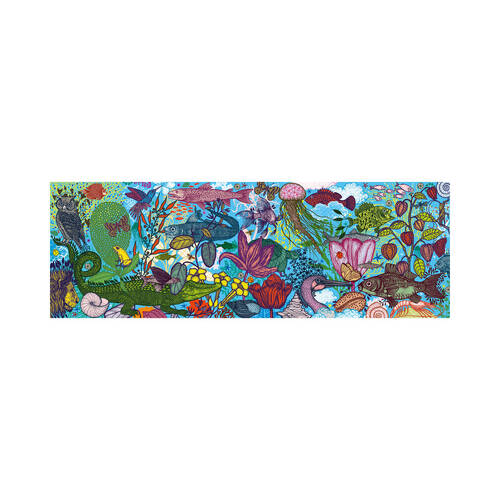 1000pc Djeco Land & Sea Gallery Puzzle w/ Poster Game 35x14cm 9y+