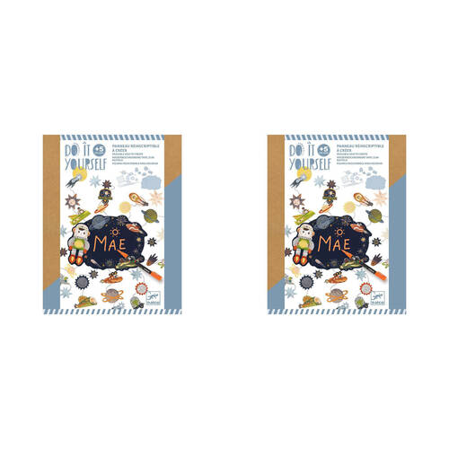 2PK Djeco Do It Yourself In the Stars Sign Kids DIY Kit 5y+